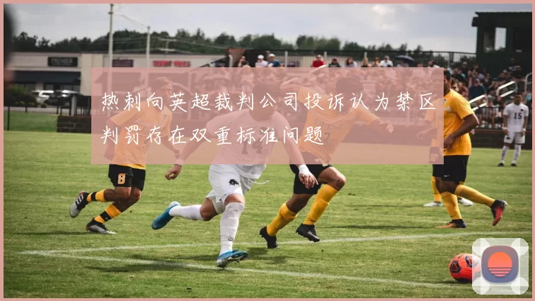 热刺向英超裁判公司投诉认为禁区判罚存在双重标准问题